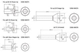 HKS Silencer for 96mm Tip Exhausts 3306-RA072