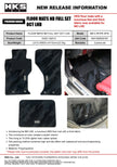 HKS FLOOR MATS ND FULL SET OCT LHD - 53001-AZ013