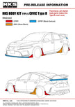 HKS BODY KIT TYPE-S FL5 F-Spoiler - 53004-AH001
