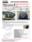 HKS Super Turbo Muffler Ti Skyline GT-R BNR34 - 31030-AN004