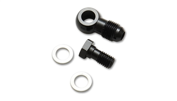 Vibrant -3AN Male Banjo Fitting 10mm x 1.0 Metric Aluminum + 2 Washers - 11502