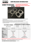 HKS Subaru FA24 0.8mm Thickness 11.8 CR Grommet Type Head Gasket - 23002-AT004