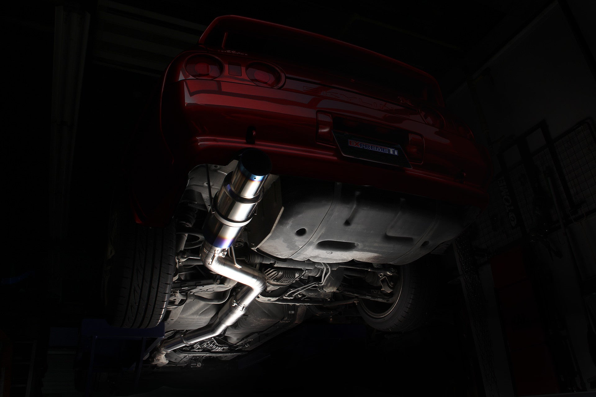 TOMEI USA FULL TITANIUM MUFFLER EXPREME Ti GT-R BNR32 - TB6090-NS05A