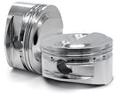 CP Piston & Ring Set for Nissan SR20DE w/ Turbo - Bore (87mm)-Size (+1.0mm)-CR (8.5) - SINGLE PISTON