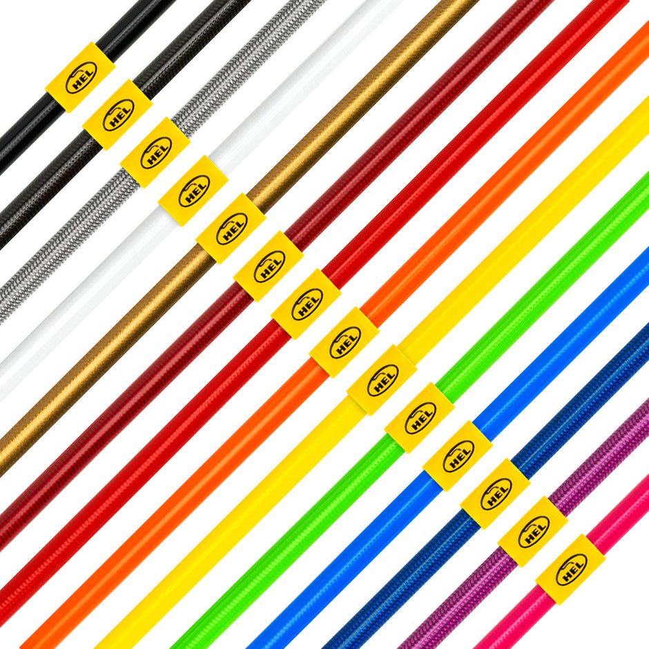 HEL Performance Nissan Skyline R34 2.5 GT-T 1998-2001 Brake Lines Stainless Steel Braided