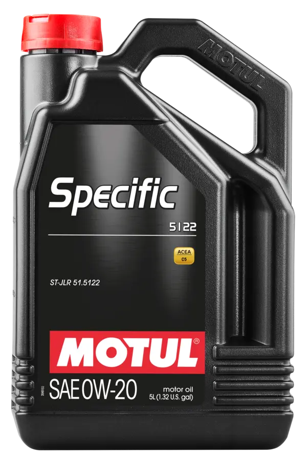 Motul 5L OEM Synthetic Engine Oil ACEA A1/B1 Specific 5122 0W20 - 107339