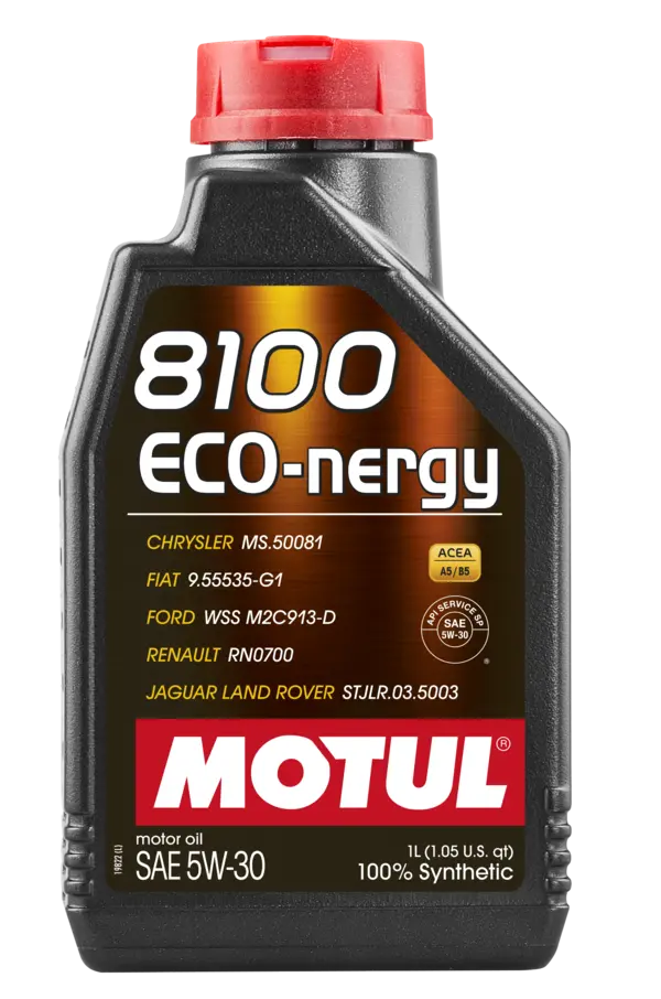 Motul 1L Synthetic Engine Oil 8100 5W30 ECO-NERGY - Ford 913C - 102782
