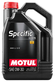Motul 5L 100% Synthetic High Performance Engine Oil ACEA C2 BMW LL-12 FE+ 0W30 - 107302