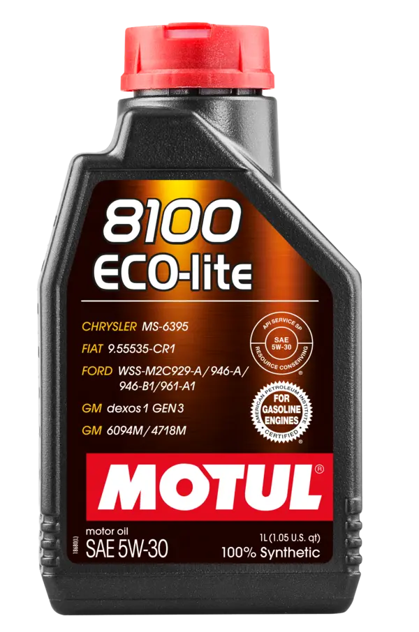 Motul 1L Synthetic Engine Oil 8100 5W30 ECO-LITE - 108212