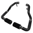 GKTech - Z34 370z/G37 no cut cold air intake kit - Black pipes - 370Z-25BK