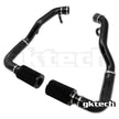 GKTech - Z34 370z/G37 no cut cold air intake kit - Black pipes - 370Z-25BK