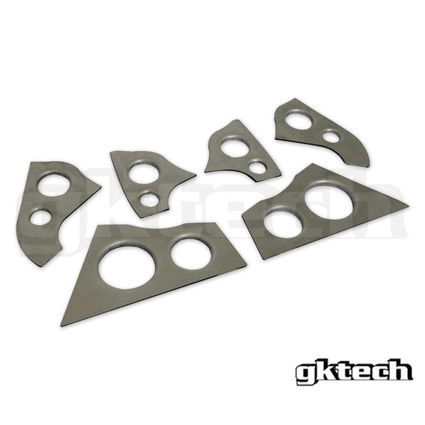 GKTech - S13 240sx Rear LCA weld in Reinforcement - S13X-RRLC