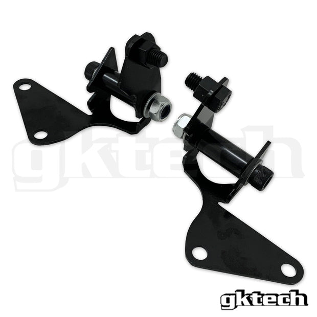 GKTech - S13 240sx/R32 Skyline subframe anti-squat reduction weld in kit - S13X-RLCA