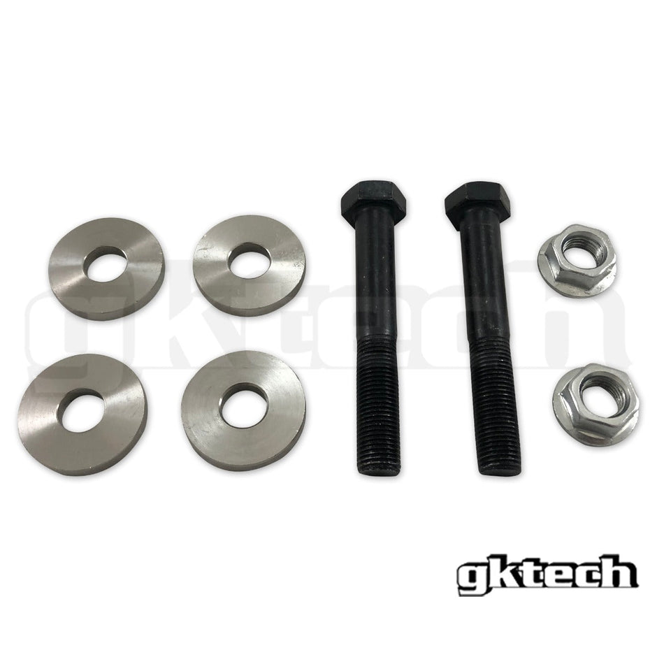 GKTech - S13/S14 240sx/R32/R33/R34/Z32 Eccentric lockout kit (HICAS equipped vehicles) - s132-bolt