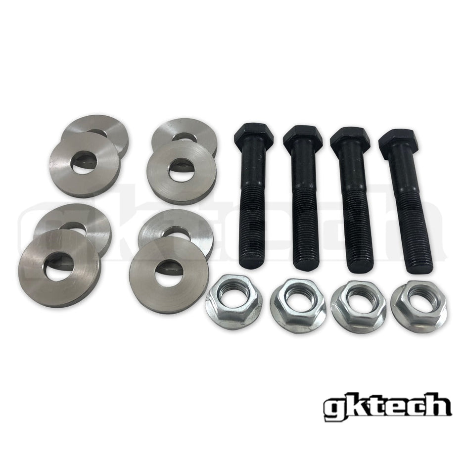 GKTech - S13 240sx/R32 Eccentric lockout kit (non HICAS equipped vehicles) - s134-bolt