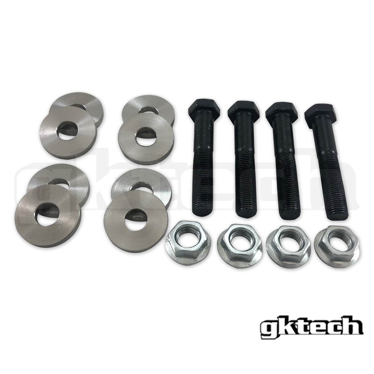 GKTech - Z34 370z/G37 Eccentric Camber & Toe Arm Lockout Kit - Z344-BOLT