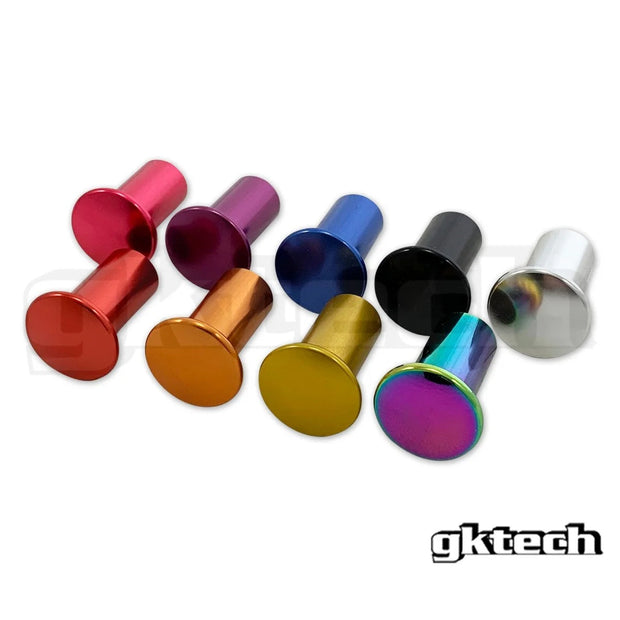 GKTech - 240sx/Skyline E-Brake Drift Button - Neo Chrome - BTTN-NEOX
