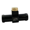GKTech - Z33 350z/Z34 370z aluminium coolant bleeder port - Coolant bleeder port + bleeding cap - CLNT-BLDR