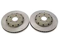 GKTech 350Z/V35 Front Brembo 2-Piece Slotted Rotors - HFM-ROT-324-350 - view 2