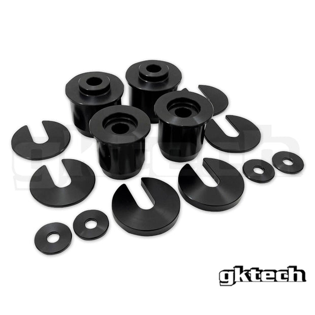 GKTech - Z34 370z/ G37 Solid Rear Subframe Bushings - Z34X-SUBF