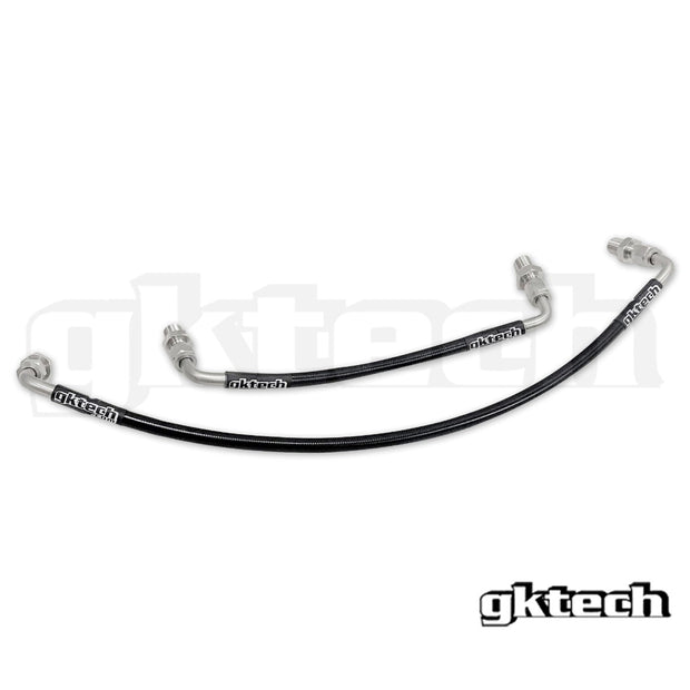 GKTech - 240sx/Silvia power steering hard line replacements (pair) - LHD - S134-PSLH