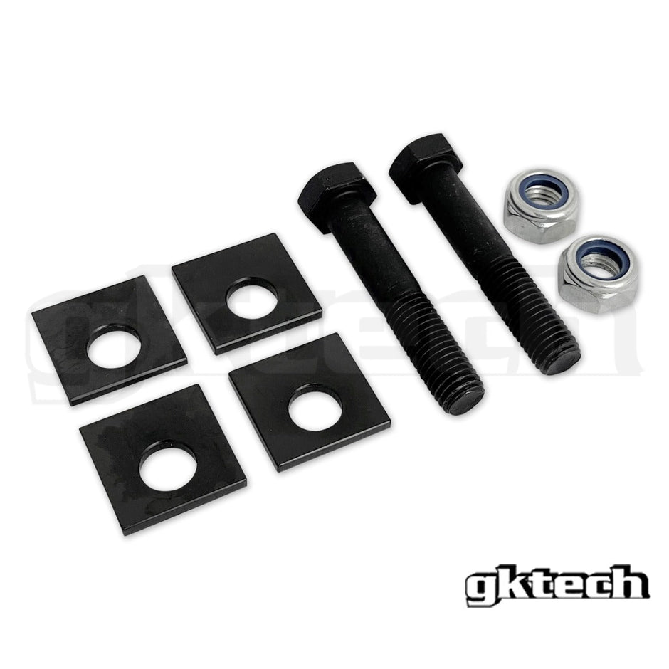 GKTech - FR-S / GR86 / BRZ fixed adjustment eccentric toe lockout kit - GT86-BOLT