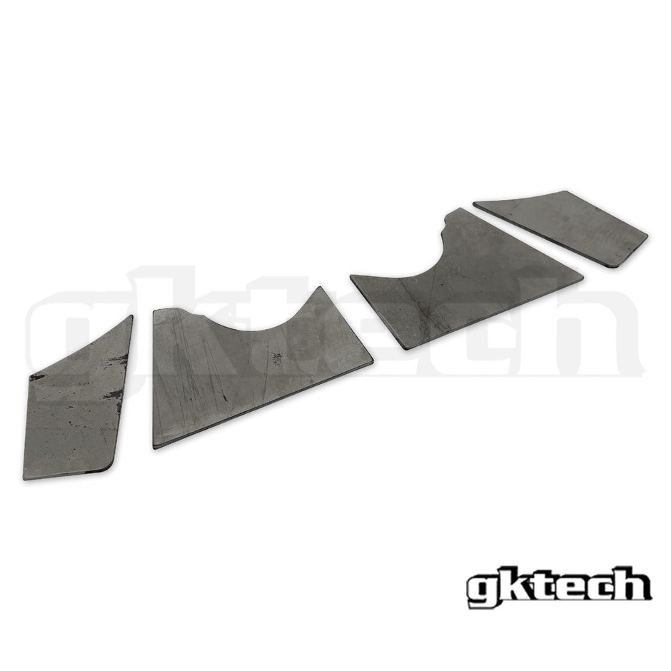 GKTech - FR-S / GR86 / BRZ weld in front subframe high clearance kit - GT86-FSUB