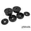 GKTech - FR-S / GR86 / BR-Z chassis Solid diff bushings - Raised 20mm - GT86-DIFR