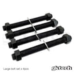 GKTech - Z33 350z/Z34 370z diff bush removal spares - Large bolt set x 4 - RMVR-BIG4