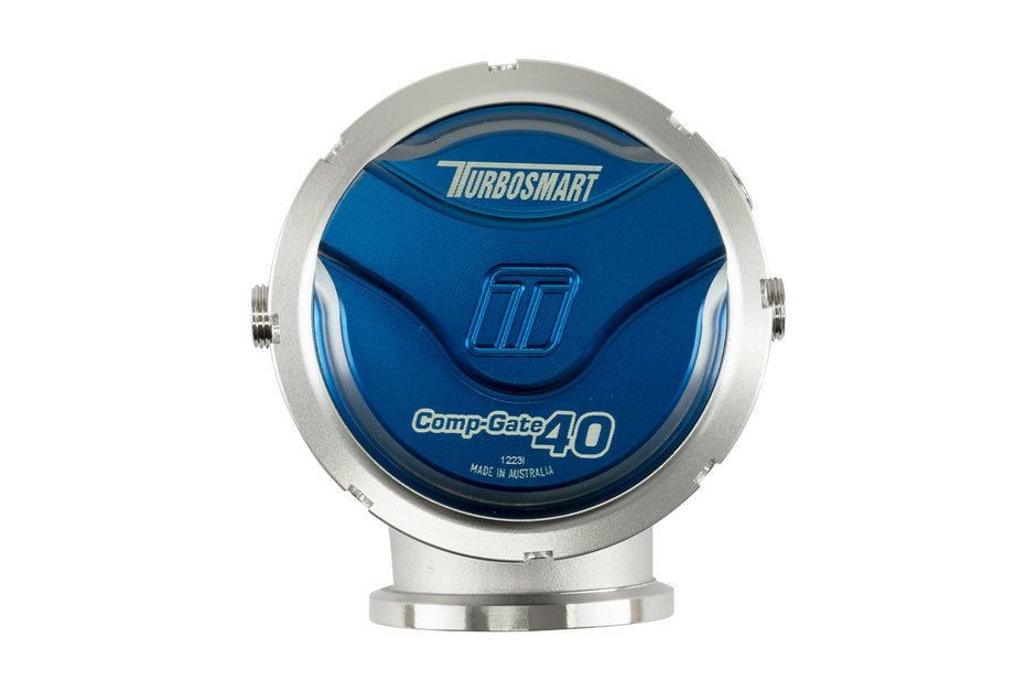 Turbosmart GenV CompGate40 14psi Wastegate (Blue) - TS-0552-1011 - view 4