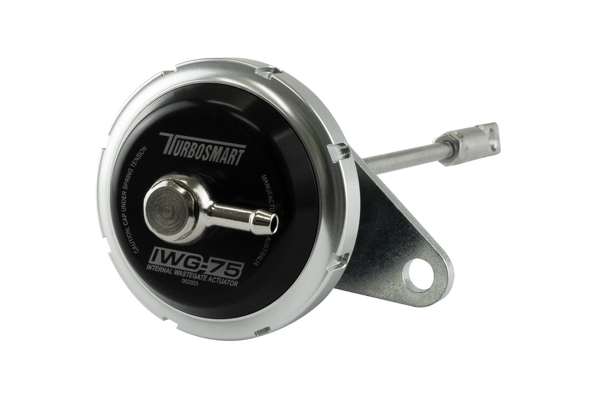Turbosmart IWG75 Wastegate Actuator Suit Mitsubishi EVO 10 14 PSI Black - TS-0601-3142