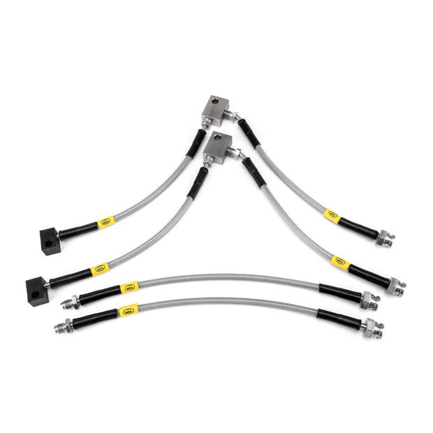 HEL Performance Nissan Skyline R33 2.6 GT-R 1993-1998 Brake Lines Stainless Steel Braided - Boost Factory