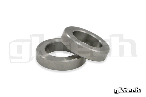 GKTech - Stainless Steel Tie rod end lock spacers - niss-trod