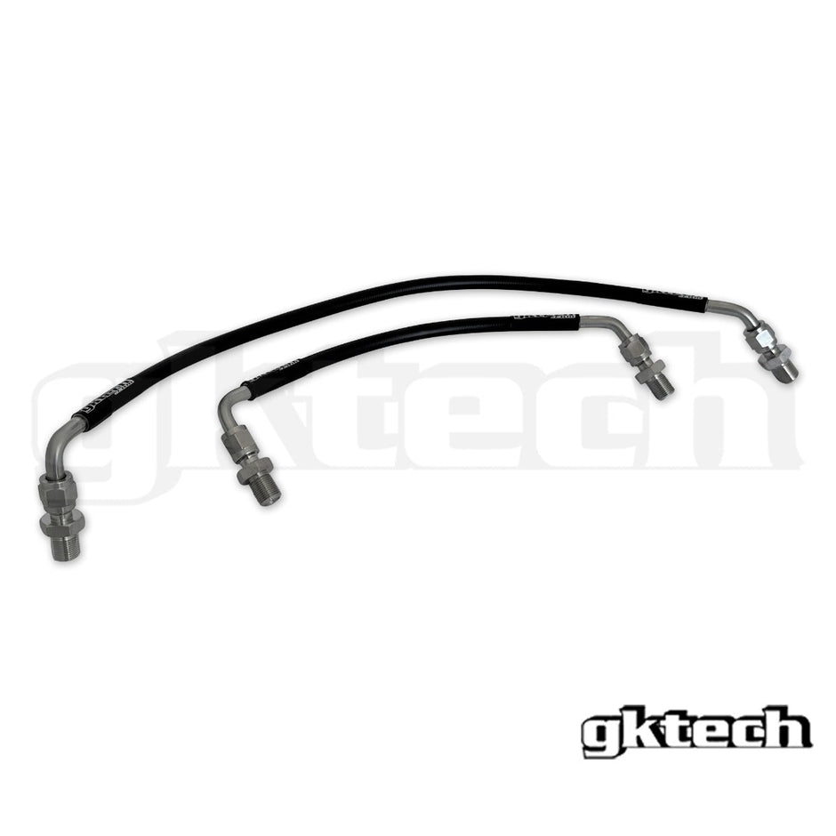 GKTech - Z33 350z Power steering hard line replacements (pair) - LHD - HR Specific - Z33X-PSLHHR