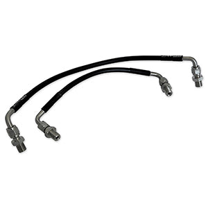 GKTech - Z34 370z Power steering hard line replacements (pair) - LHD - Z34X-PSLH