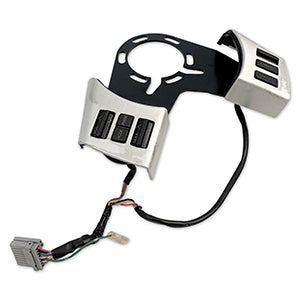 GKTech - Z33 350z steering wheel control relocation bracket - Cruise control + Audio controls bracket - DUBL-RELO