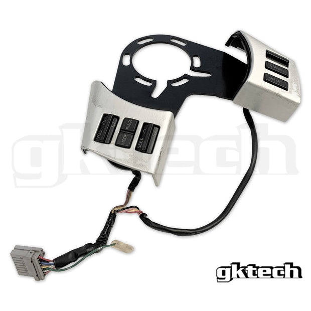 GKTech - Z33 350z steering wheel control relocation bracket - Cruise control bracket only - SNGL-RELO