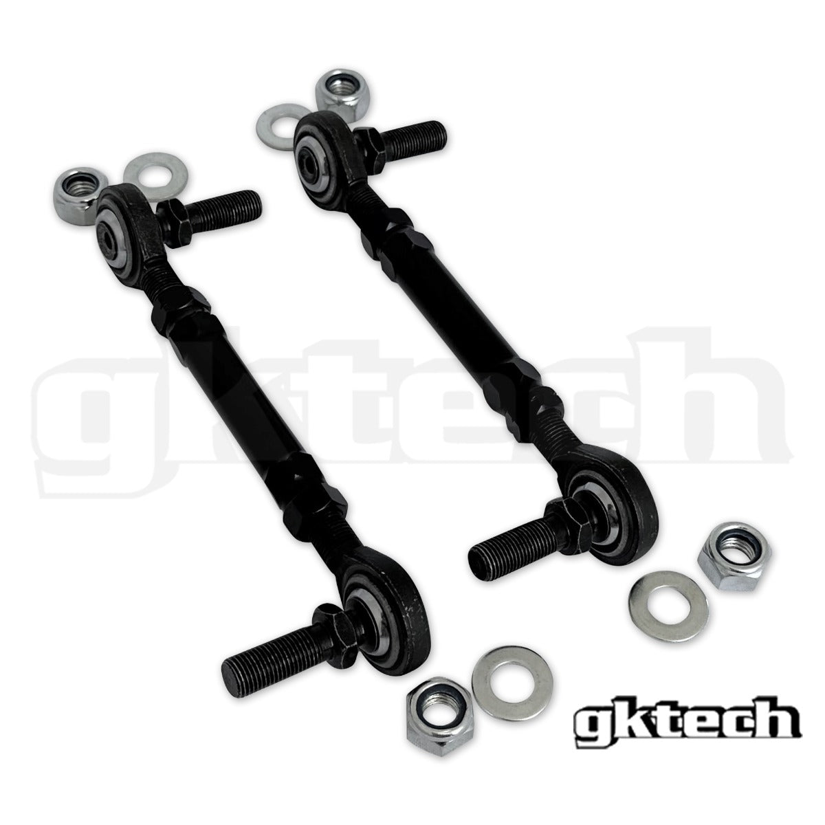 GKTech - FR-S / GR86 / BRZ adjustable front swaybar end links (pair) - GK FLCA high clearance variant - GT86-FELS
