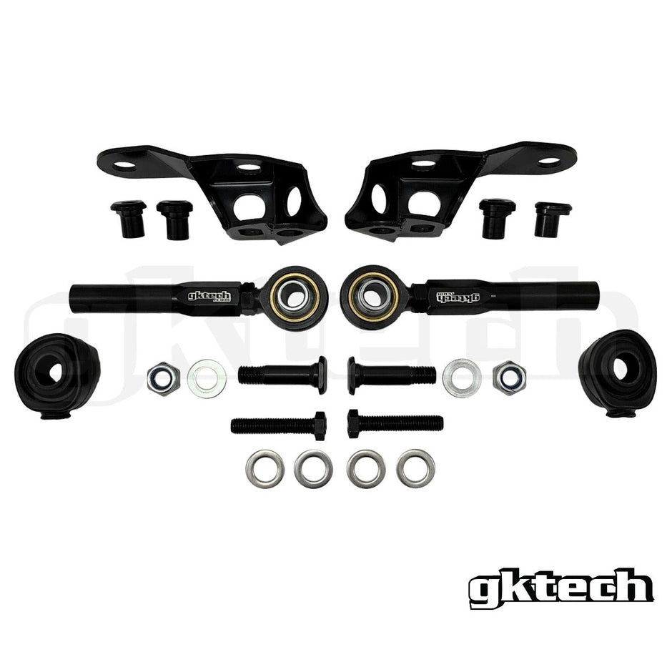 GKTech - Z34 370z/G37 Super Lock Angle Kit with ackerman adjustment - Z34X-SSTR