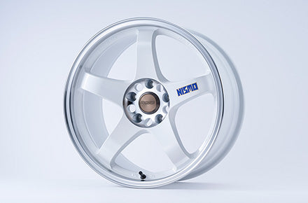 Genuine Nismo BCNR33 BNR34 LM GT4 40th Anniversary Model Wheel White + Cutting Silver 18x9.5 +12  -  4030S-RS595-WM