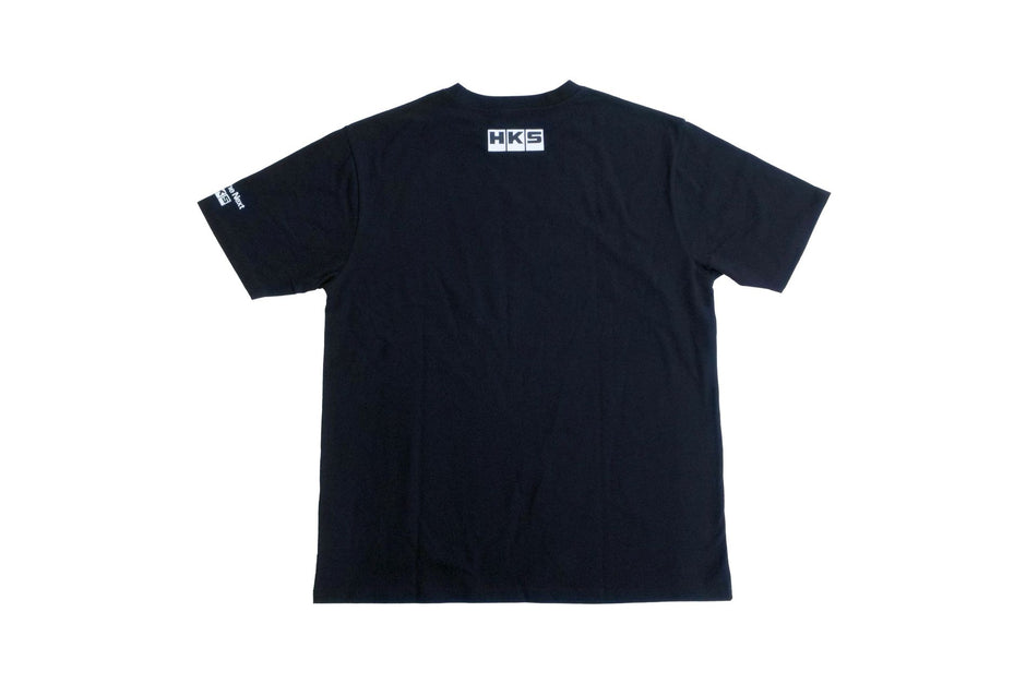 HKS T-SHIRT SUPER RACING BLACK 2L - 51007-AK645