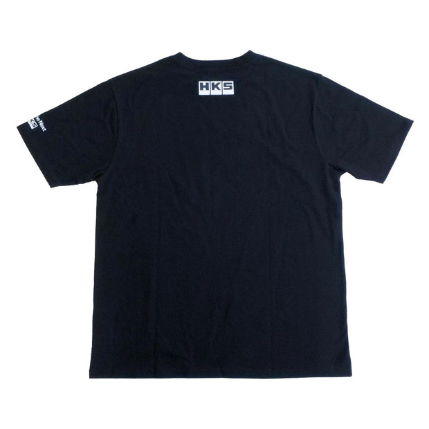 HKS T-SHIRT SUPER RACING BLACK 4L - 51007-AK647