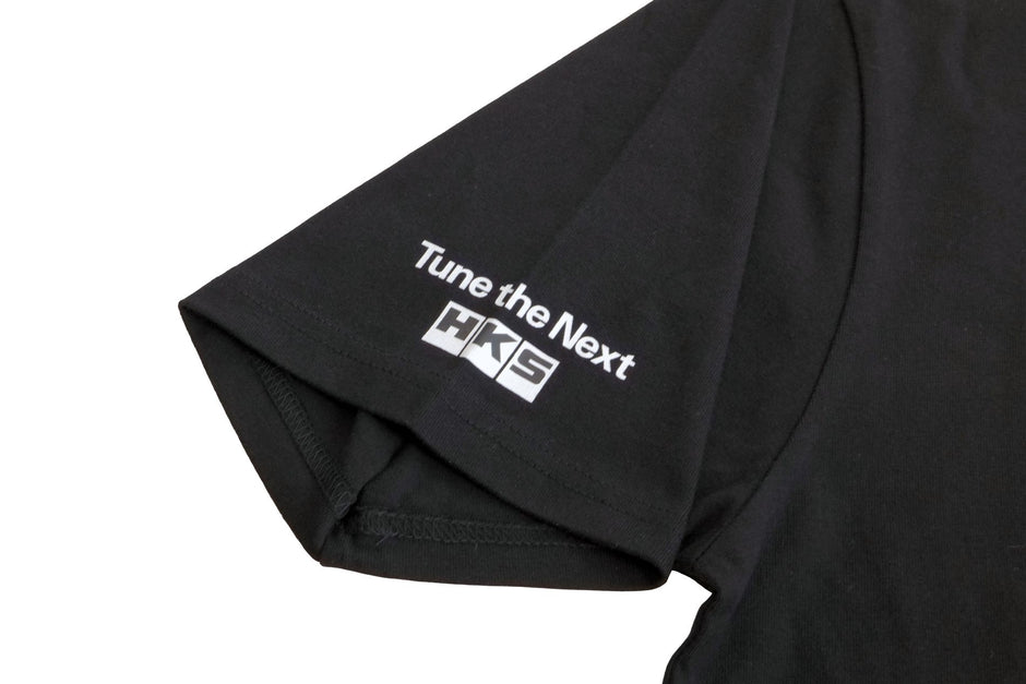 HKS T-SHIRT SUPER RACING BLACK 2L - 51007-AK645