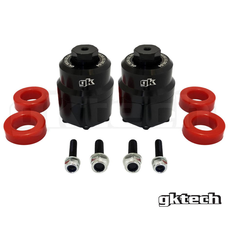 GKTech - Z33 350z/G35 Adjustable Polyurethane Motor Mounts (Pair) - Z33X-PUMT