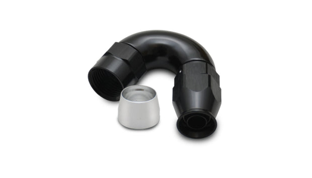 Vibrant -6AN 150 Degree Hose End Fitting for PTFE Lined Hose - 28506