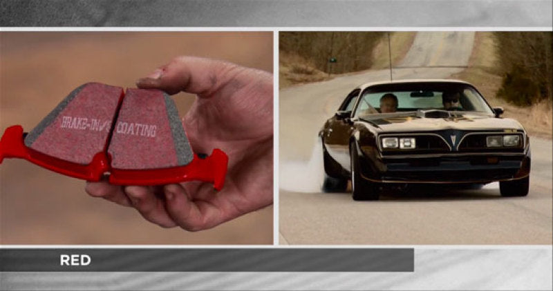 EBC 89-95 Nissan Skyline (R32) 2.6 Twin Turbo GT-R Redstuff Front Brake Pads - Boost Factory