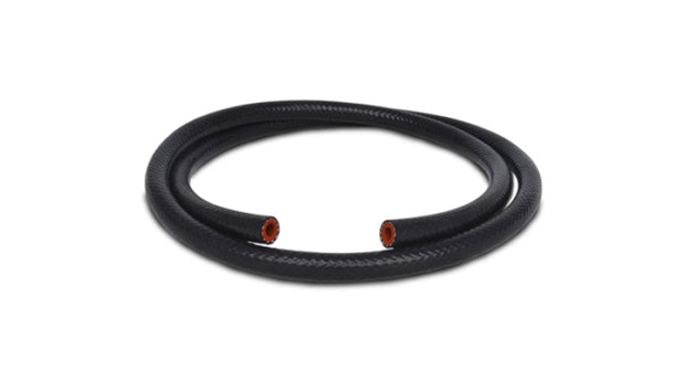 Vibrant 3/4in (19mm) I.D. x 5 ft. Silicon Heater Hose reinforced - Black - 20455