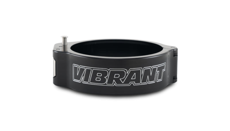 Vibrant 3in O.D. Aluminized HD 2.0 Clamp - Anodized Black (Clamp Only) - Boost Factory