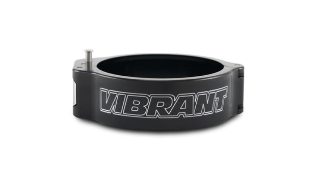 Vibrant 3in O.D. Aluminized HD 2.0 Clamp - Anodized Black (Clamp Only) - Boost Factory