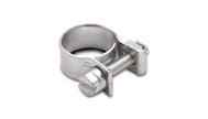 Vibrant Fuel Injector Style Mini Hose Clamps 11-13mm clamping range Pk of 10 Zinc Plated Mild Steel